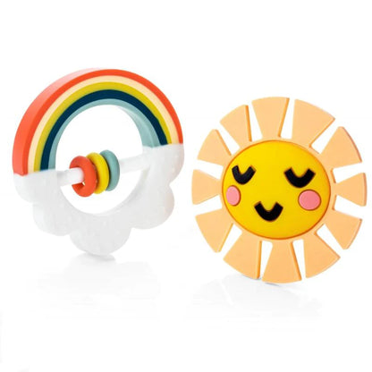 Little Rainbow Baby Teether Toy - Twinkle Twinkle Little One