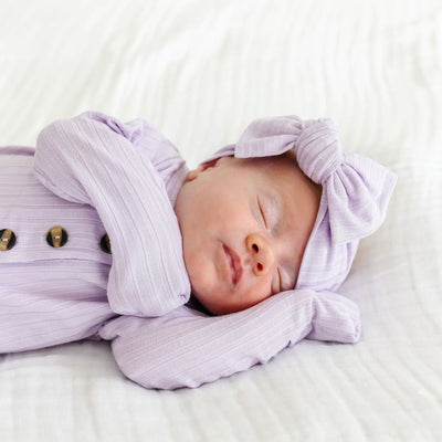 Lou Lou & Company Lola Ribbed Top, Bottom + Headband Set - Twinkle Twinkle Little One