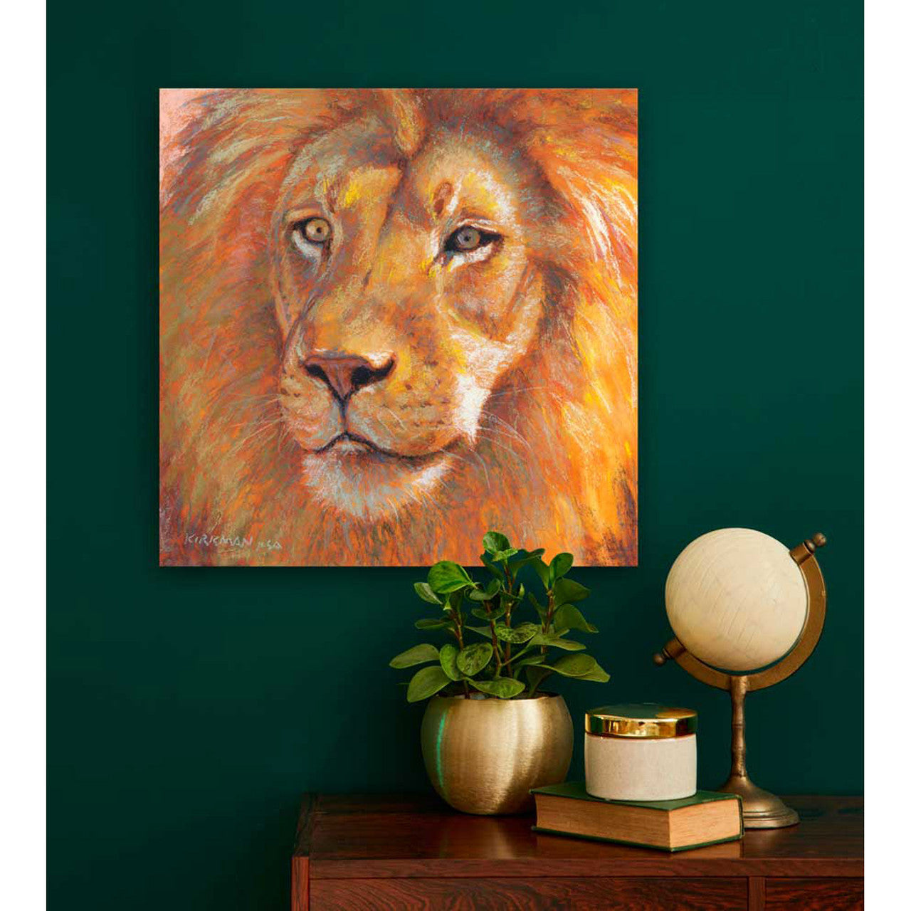 Lone Majesty Stretched Canvas Wall Art - Twinkle Twinkle Little One
