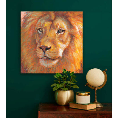Lone Majesty Stretched Canvas Wall Art - Twinkle Twinkle Little One