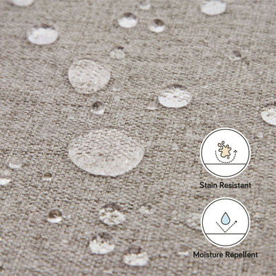 Babyletto Naka Storage Ottoman in Eco-Performance Fabric | Water Repellent & Stain Resistant