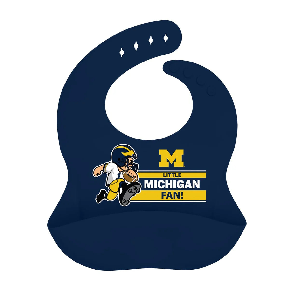Michigan Wolverines - NCAA Silicone Bib - Twinkle Twinkle Little One