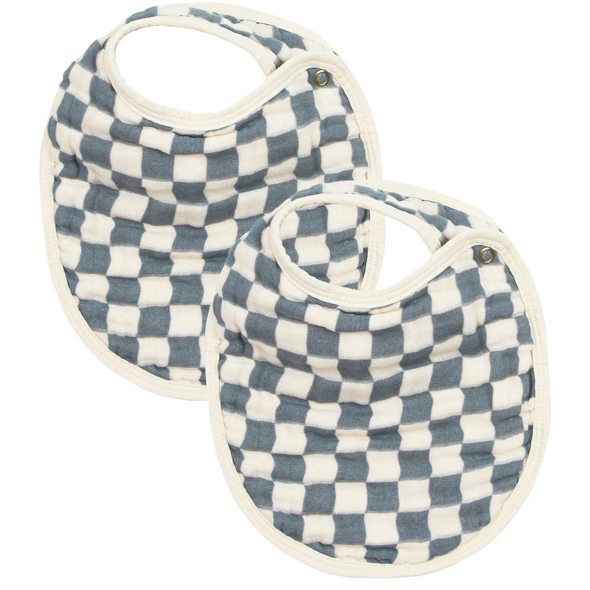 Lou Lou & Company Pattern Cloud Muslin Bib 2 Pack - Twinkle Twinkle Little One