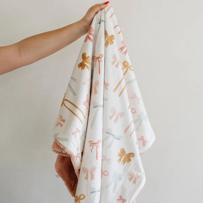 MINKY/LUSH RECEIVING BLANKETS - Twinkle Twinkle Little One