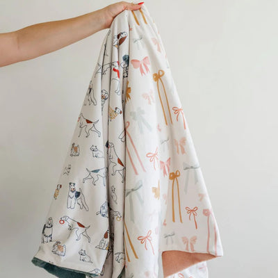 MINKY/LUSH RECEIVING BLANKETS - Twinkle Twinkle Little One