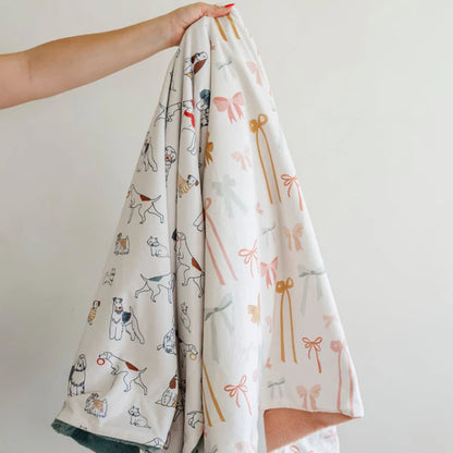 MINKY/LUSH RECEIVING BLANKETS - Twinkle Twinkle Little One