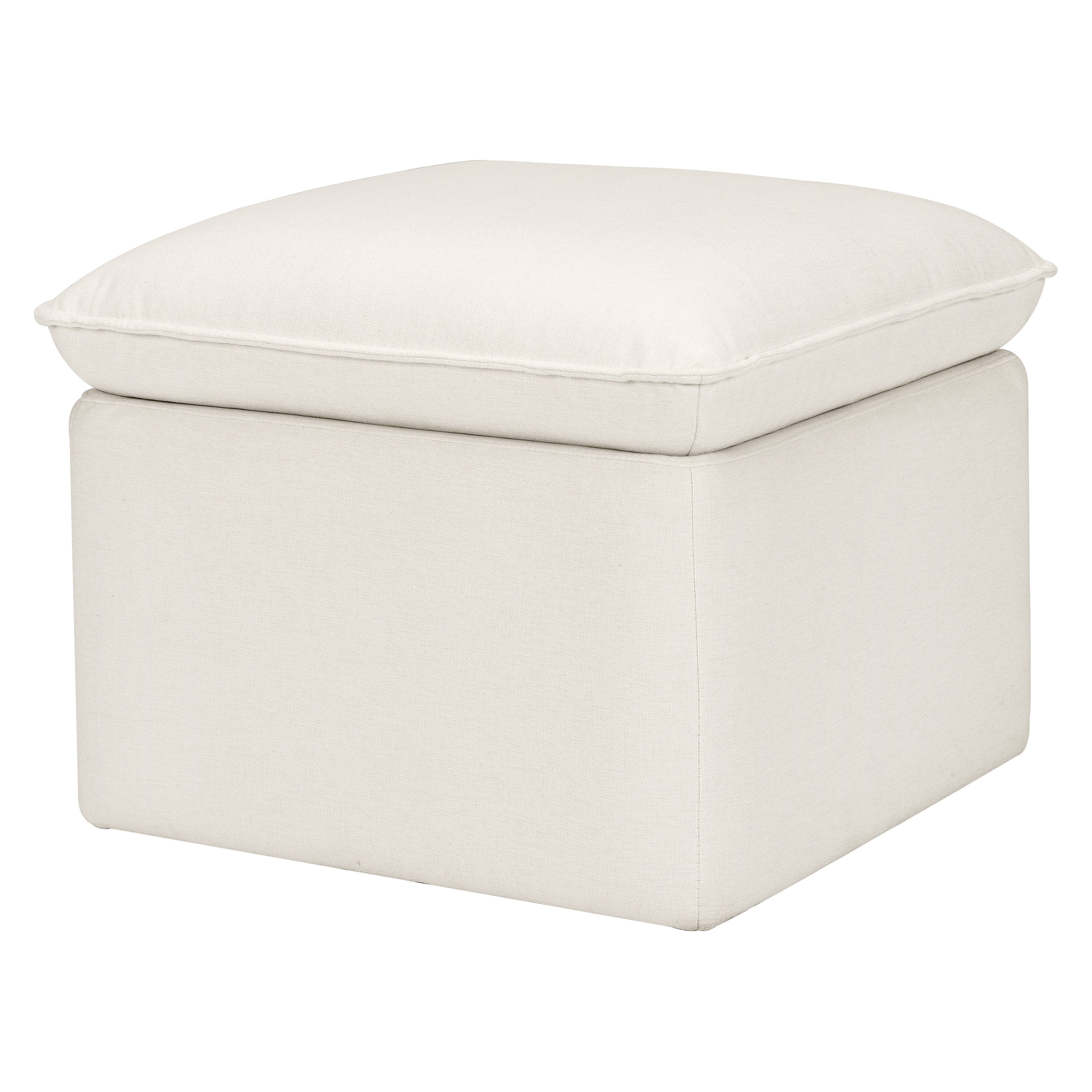Babyletto Cali Storage Ottoman in Eco-Performance Fabric | Water Repellent & Stain Resistant