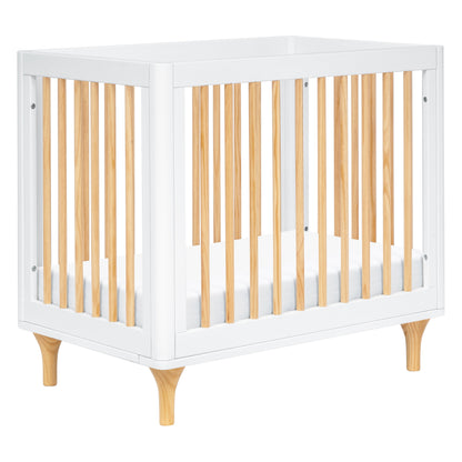 Babyletto Lolly 4-in-1 Convertible Mini Crib with Toddler Bed Conversion Kit