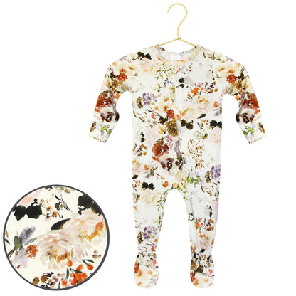 Lou Lou & Company Nellie Zipper Footie - Twinkle Twinkle Little One