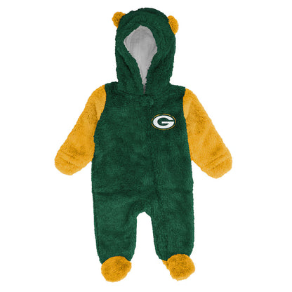 Green Bay Packers Fleece Bunting - Twinkle Twinkle Little One