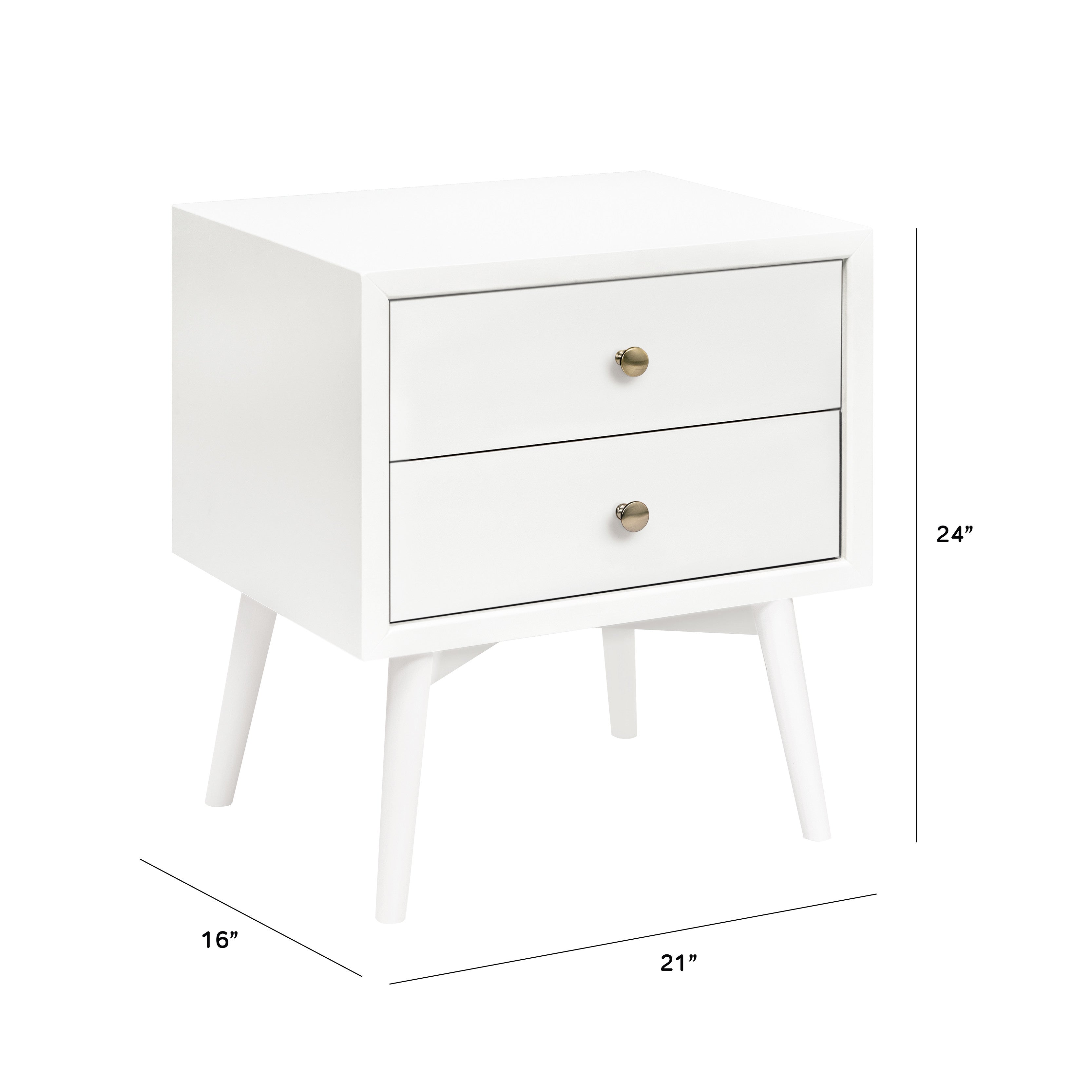 Babyletto Palma Nightstand with USB Port