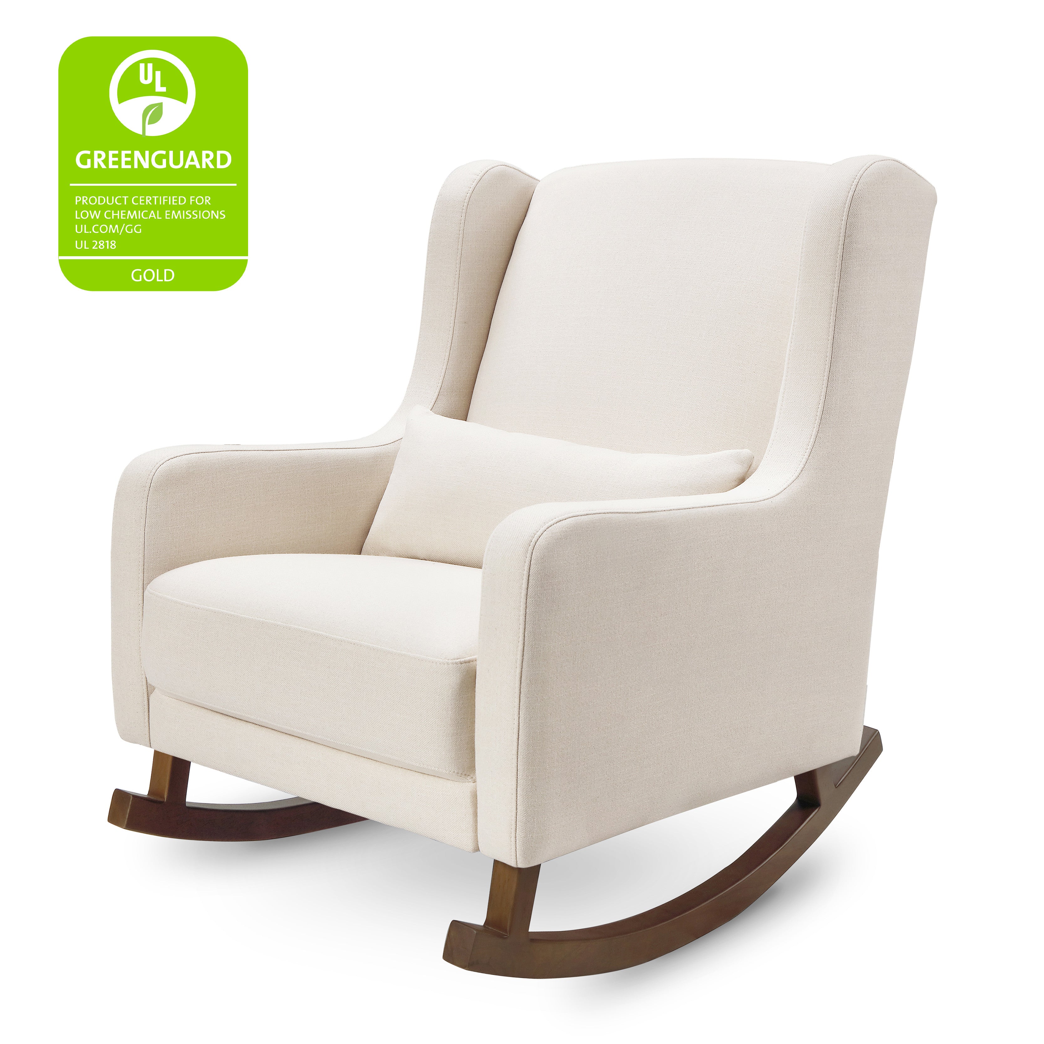 Babyletto Kai Rocker in Eco-Performance Fabric | Water Repellent & Stain Resistant
