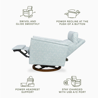 Morris & Co. x Namesake Willa Plus Power Glider Recliner w/ Power Headrest