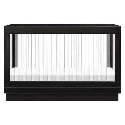 Babyletto Harlow Acrylic 3-in-1 Convertible Crib with Toddler Bed Conversion Kit