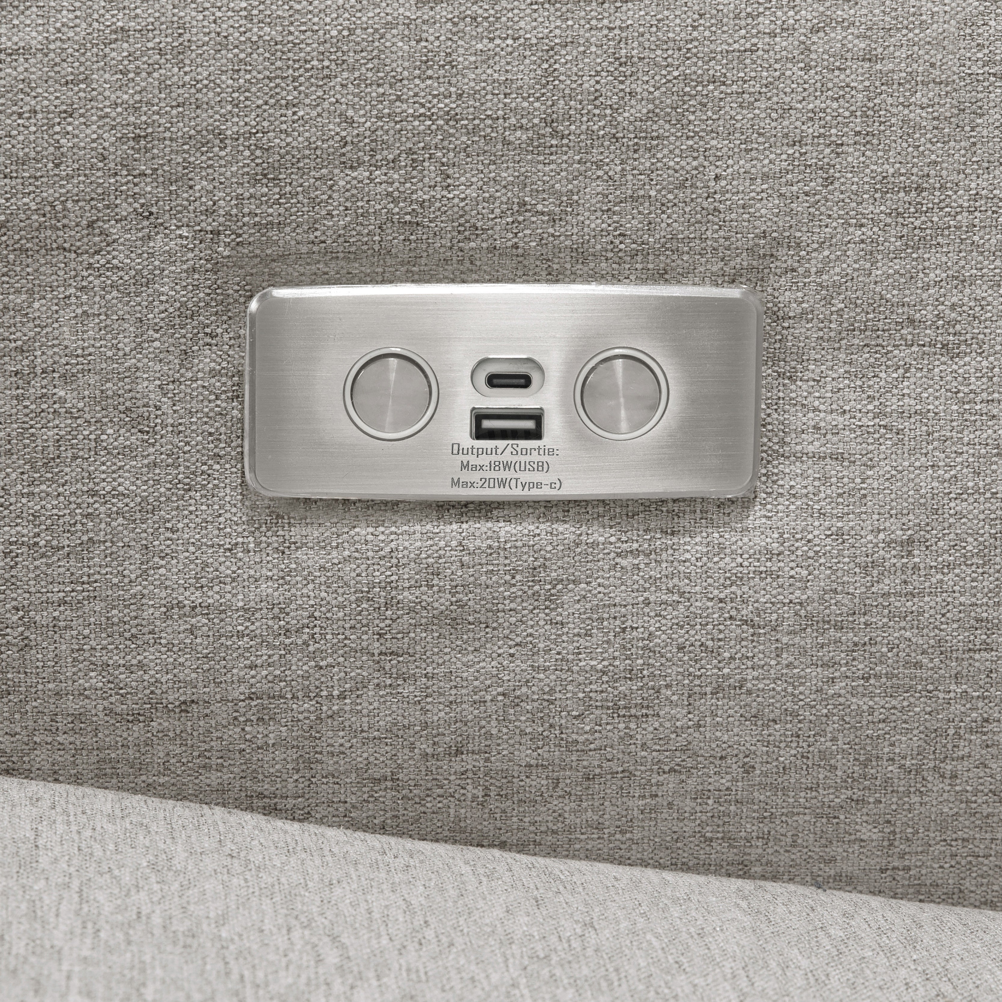 Babyletto Sigi Electronic Recliner and Glider with USB Port