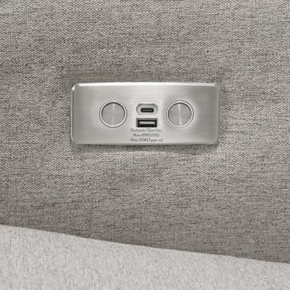 Babyletto Sigi Electronic Recliner and Glider with USB Port