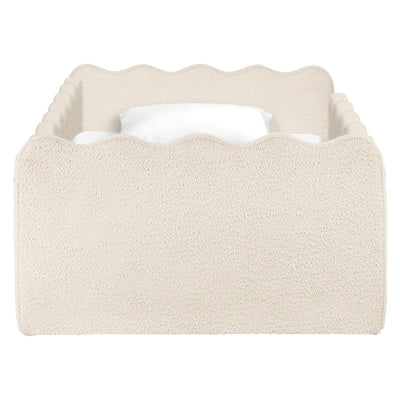 Babyletto Rizo Montessori-Inspired Twin Floor Bed with Guardrails