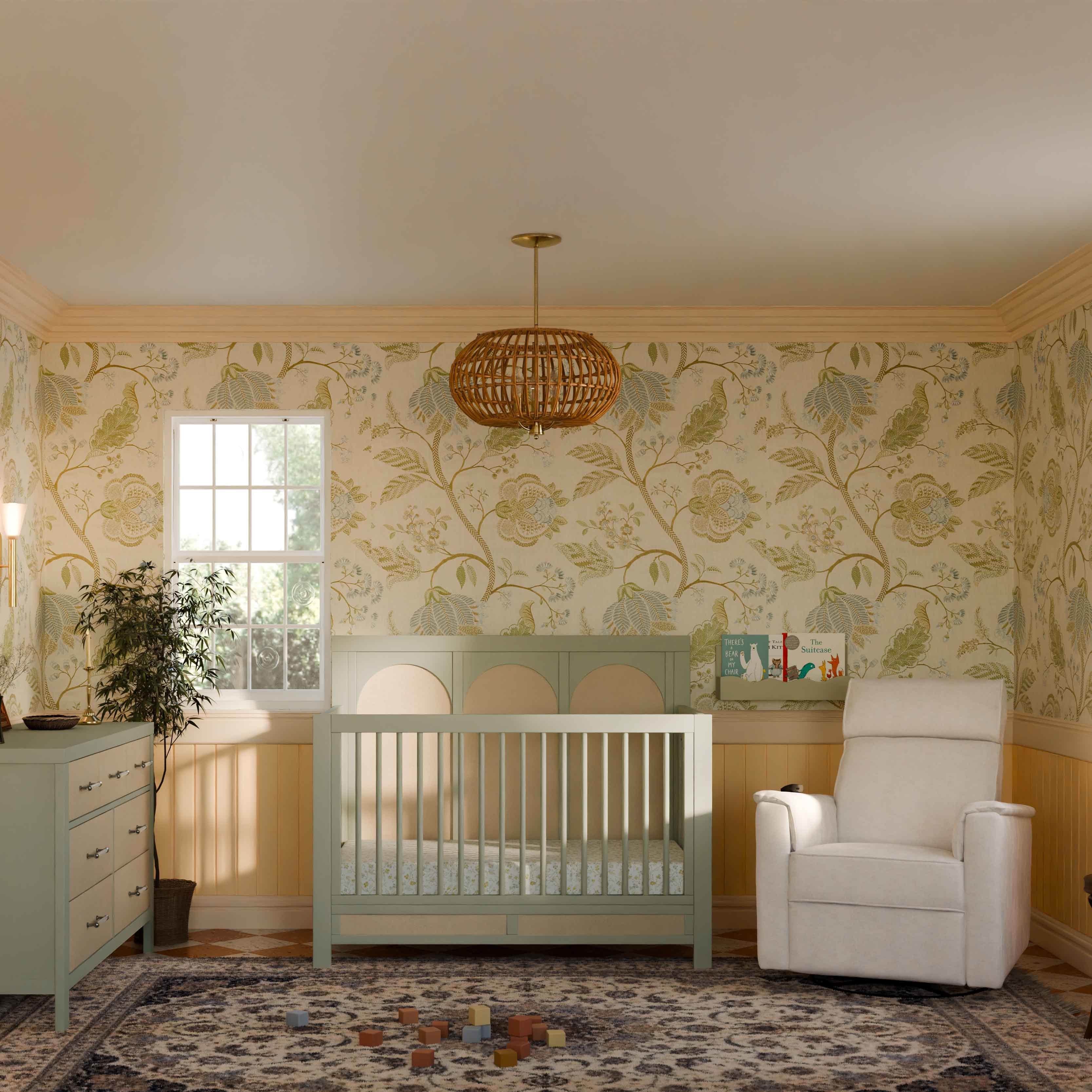 Namesake Willa Deluxe Power Recliner and Swivel Glider with Heat and Massage