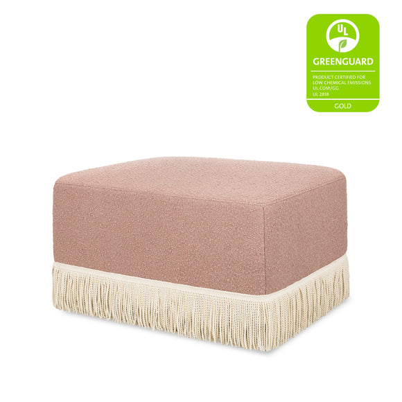 Namesake Crawford Gliding Ottoman | Boucle with Tassel Fringe - Twinkle Twinkle Little One