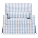 Namesake Crawford Pillowback Chair and a Half Comfort Swivel Glider - Twinkle Twinkle Little One