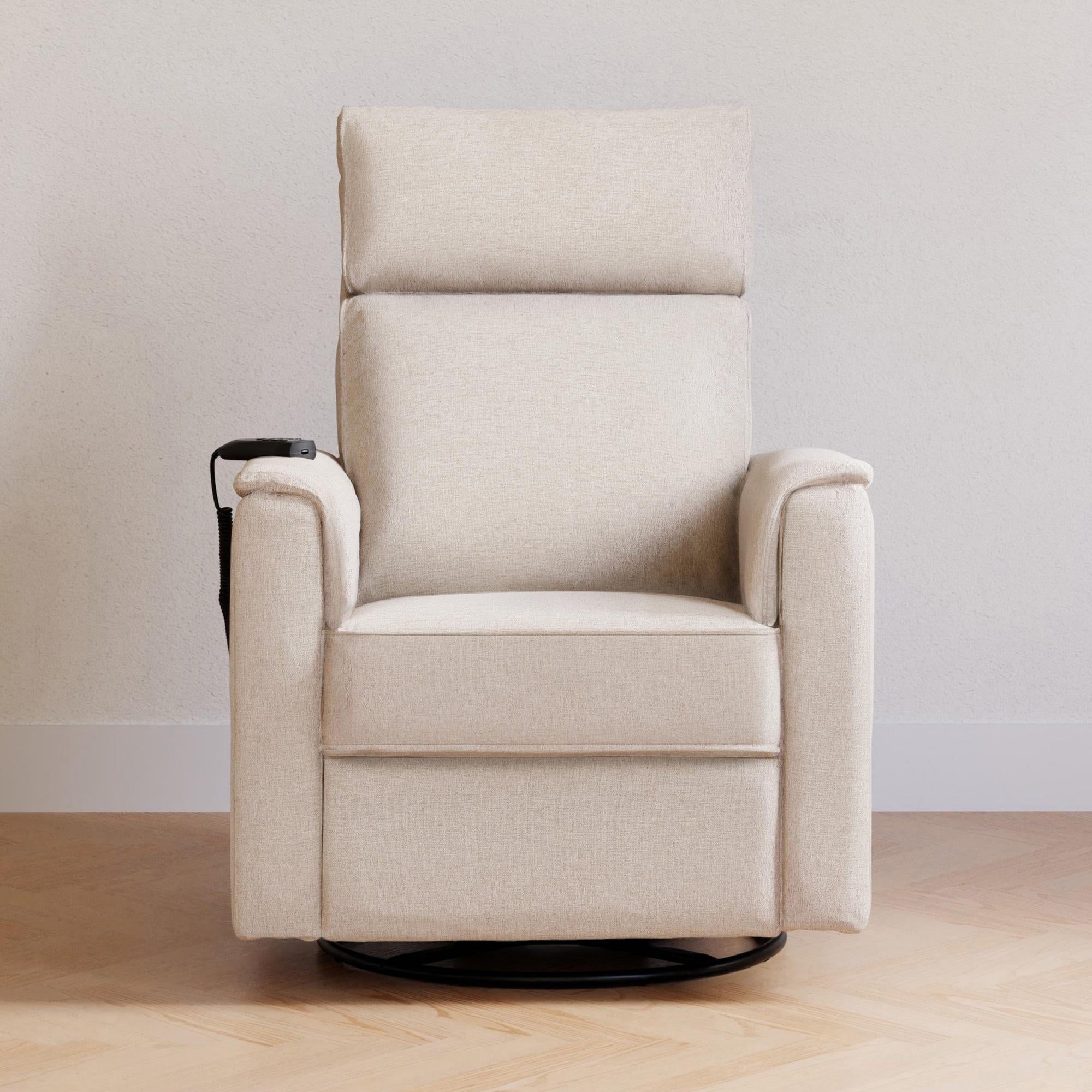 Namesake Willa Deluxe Power Recliner and Swivel Glider with Heat & Massage