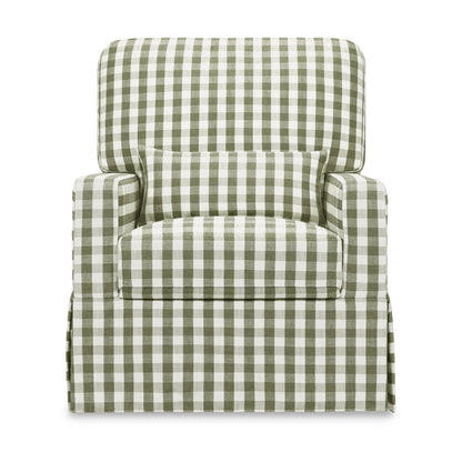 Namesake Crawford Pillowback Comfort Swivel Glider
