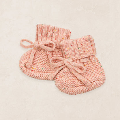 Lou Lou & Company KNIT BOOTIES - Petal SPECKLE - Twinkle Twinkle Little One