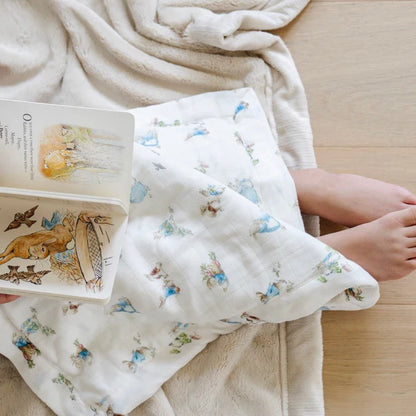 PETER RABBIT BAMBOO RAYON MUSLIN/LUSH MINI BLANKETS - Twinkle Twinkle Little One