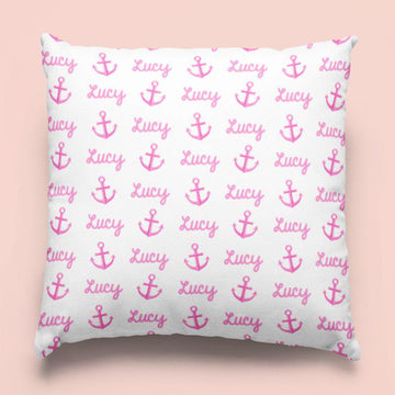 Sugar + Maple Custom Pillow | Anchors - Twinkle Twinkle Little One