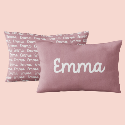 Sugar + Maple Custom Pillow | Centered Name + Repeating Name - Twinkle Twinkle Little One