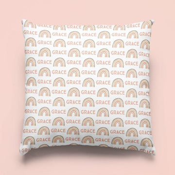 Sugar + Maple Custom Pillow | Rainbows - Twinkle Twinkle Little One