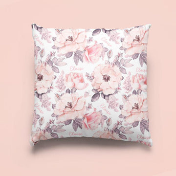 Sugar + Maple Custom Pillow | Wallpaper Floral - Twinkle Twinkle Little One