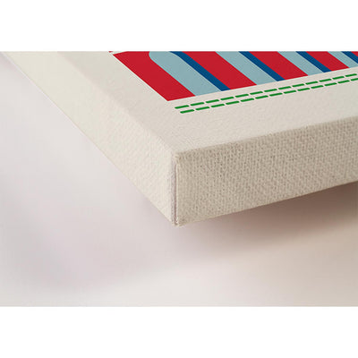 Play All Day - Baseball Stretched Canvas Wall Art - Twinkle Twinkle Little One