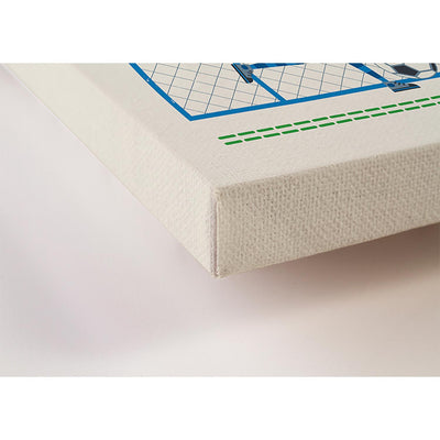 Play All Day - Soccer Stretched Canvas Wall Art - Twinkle Twinkle Little One