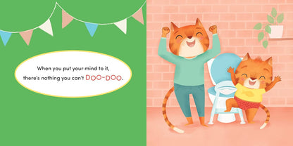 Let's Get This Potty Started Board Book - Twinkle Twinkle Little One