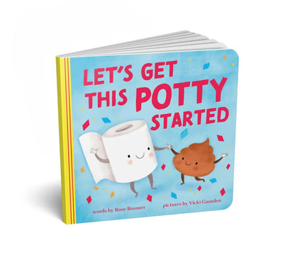 Let's Get This Potty Started Board Book - Twinkle Twinkle Little One
