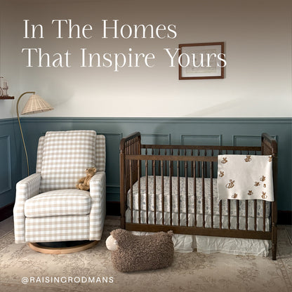 Namesake Liberty 3-in-1 Convertible Spindle Crib with Toddler Bed Conversion Kit