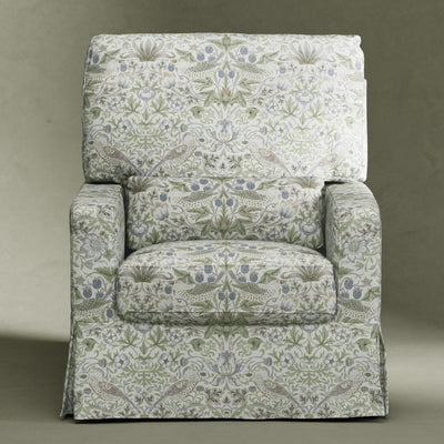 Morris & Co. x Namesake Crawford Pillowback Comfort Swivel Glider