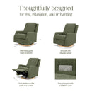 Namesake Crewe Electronic Recliner and Swivel Glider - Twinkle Twinkle Little One