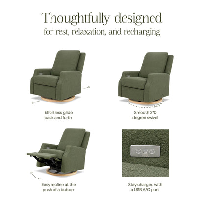 Namesake Crewe Electronic Recliner and Swivel Glider