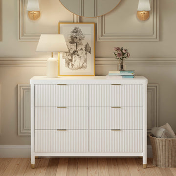 Namesake Brimsley Tambour 6-Drawer Dresser - Twinkle Twinkle Little One