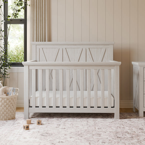 Monogram by Namesake Emory Farmhouse 4-in-1 Convertible Crib - Twinkle Twinkle Little One