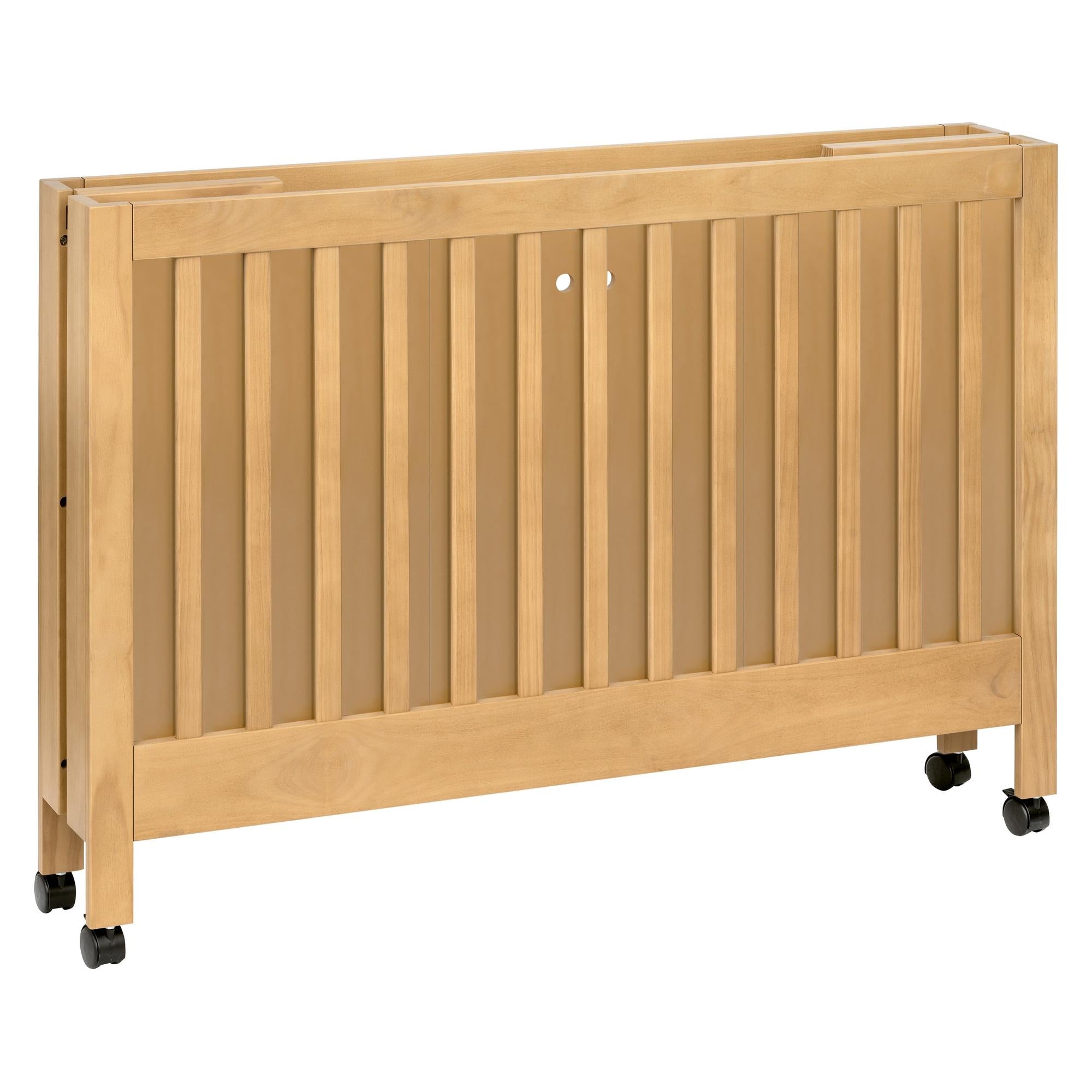 Babyletto Maki Portable Folding Crib with Toddler Bed Conversion Kit