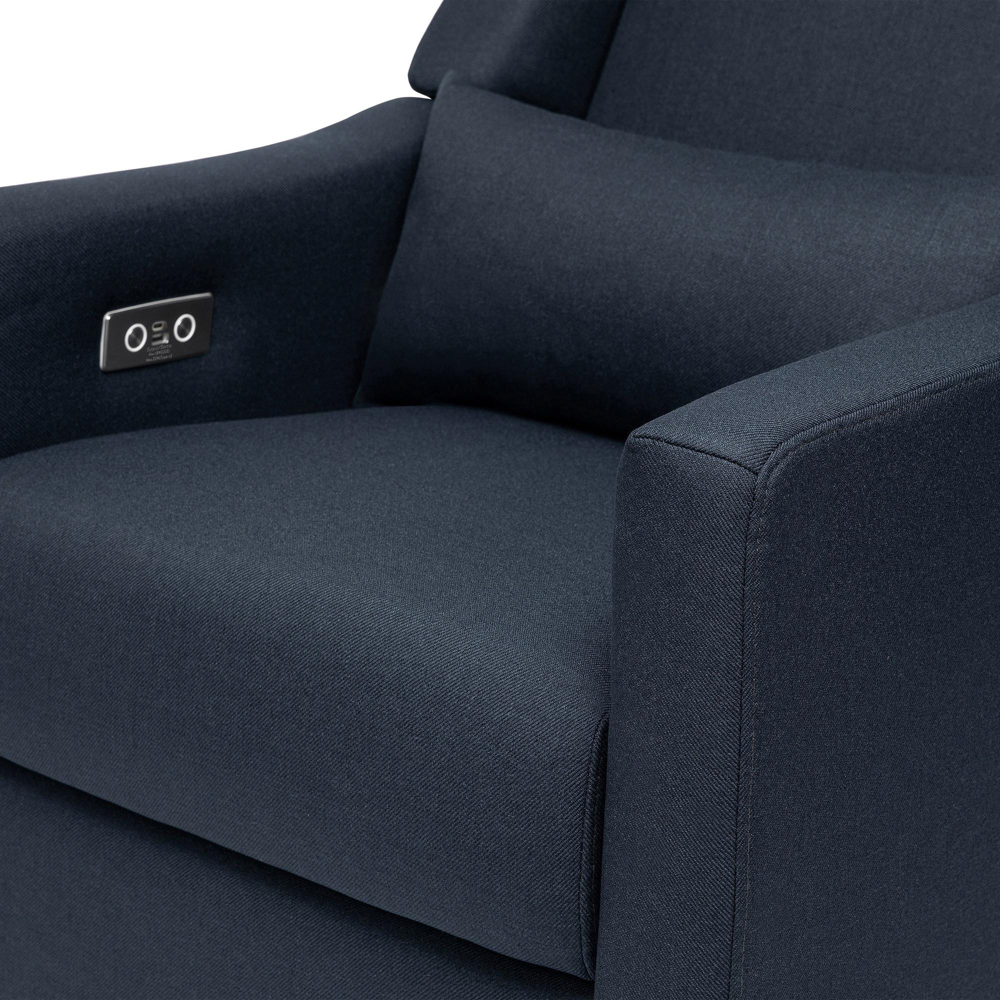 Babyletto Kiwi Electronic Recliner and Swivel Glider with USB port