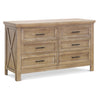 Monogram by Namesake Emory Farmhouse 6-Drawer Dresser - Twinkle Twinkle Little One