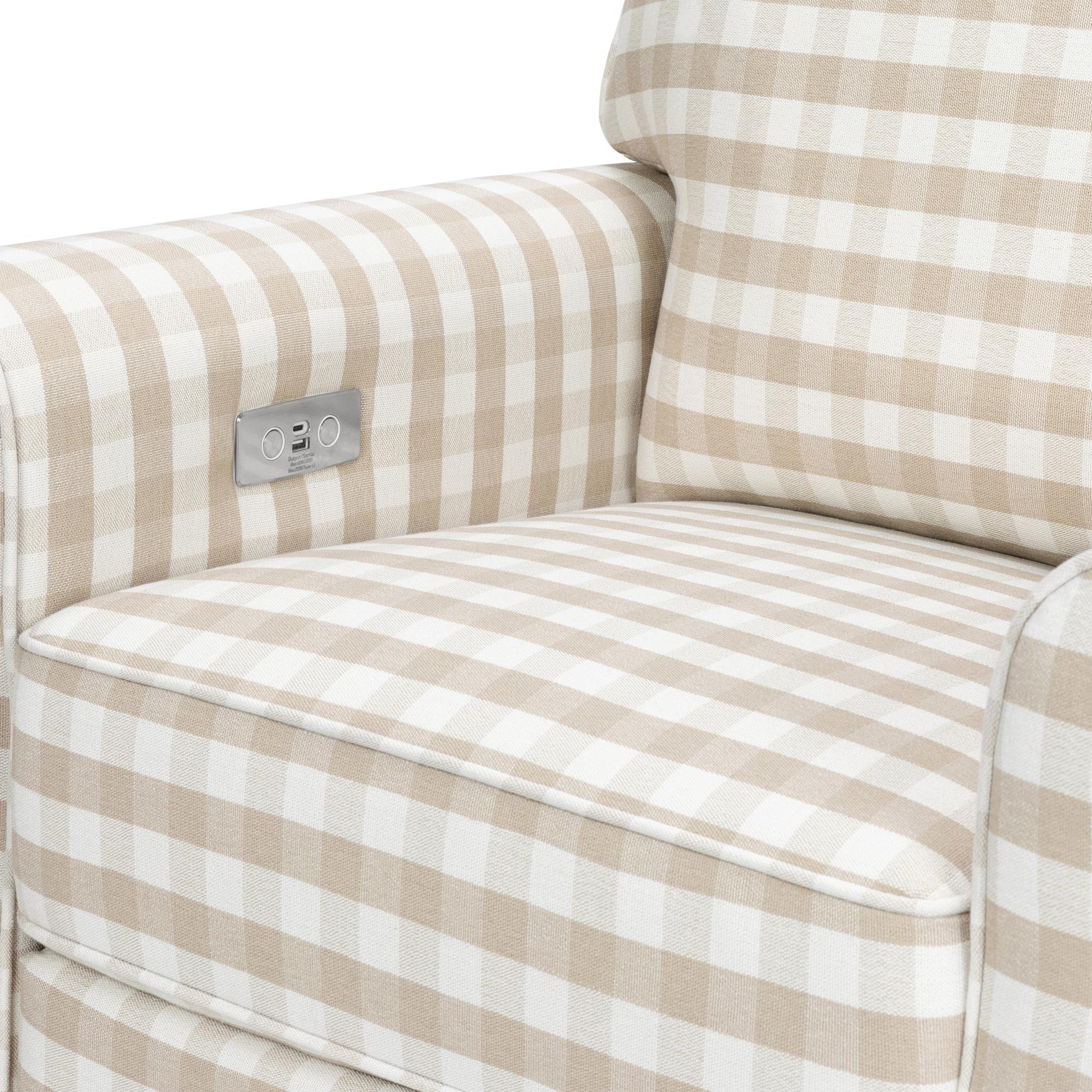 Monogram by Namesake Monroe Power Recliner and Swivel Glider
