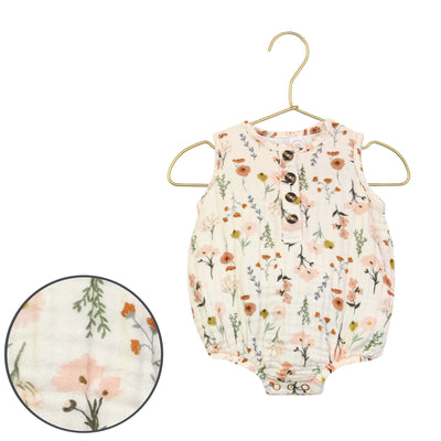 Lou Lou & Company CLOUD MUSLIN BUBBLE ROMPER - RACHEL - Twinkle Twinkle Little One