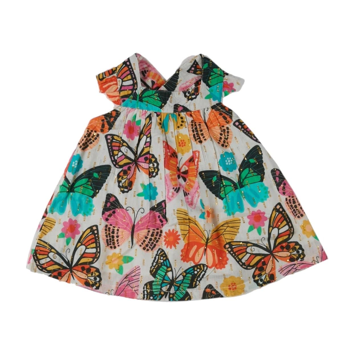 Rainbow Butterflies Baby Dress & Bloomer - Twinkle Twinkle Little One