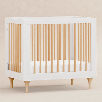 Babyletto Lolly 4-in-1 Convertible Mini Crib with Toddler Bed Conversion Kit