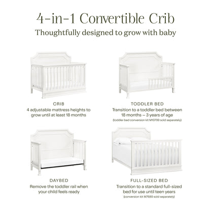 Namesake Emma Regency 4-in-1 Convertible Crib - Twinkle Twinkle Little One